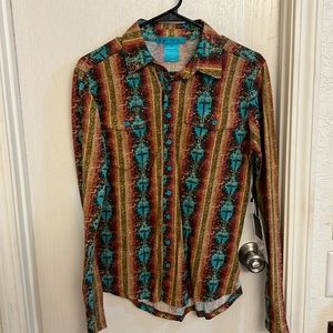 Western women’s shirt.